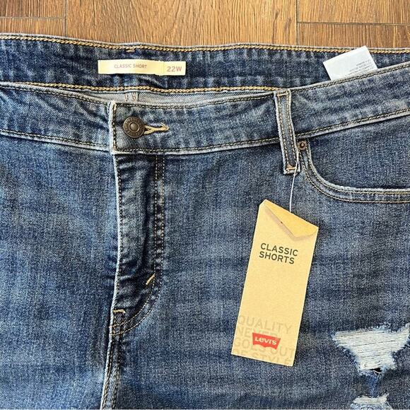 🆕 Levi’s plus size classic midrise jeans SZ 22W - Picture 3 of 6